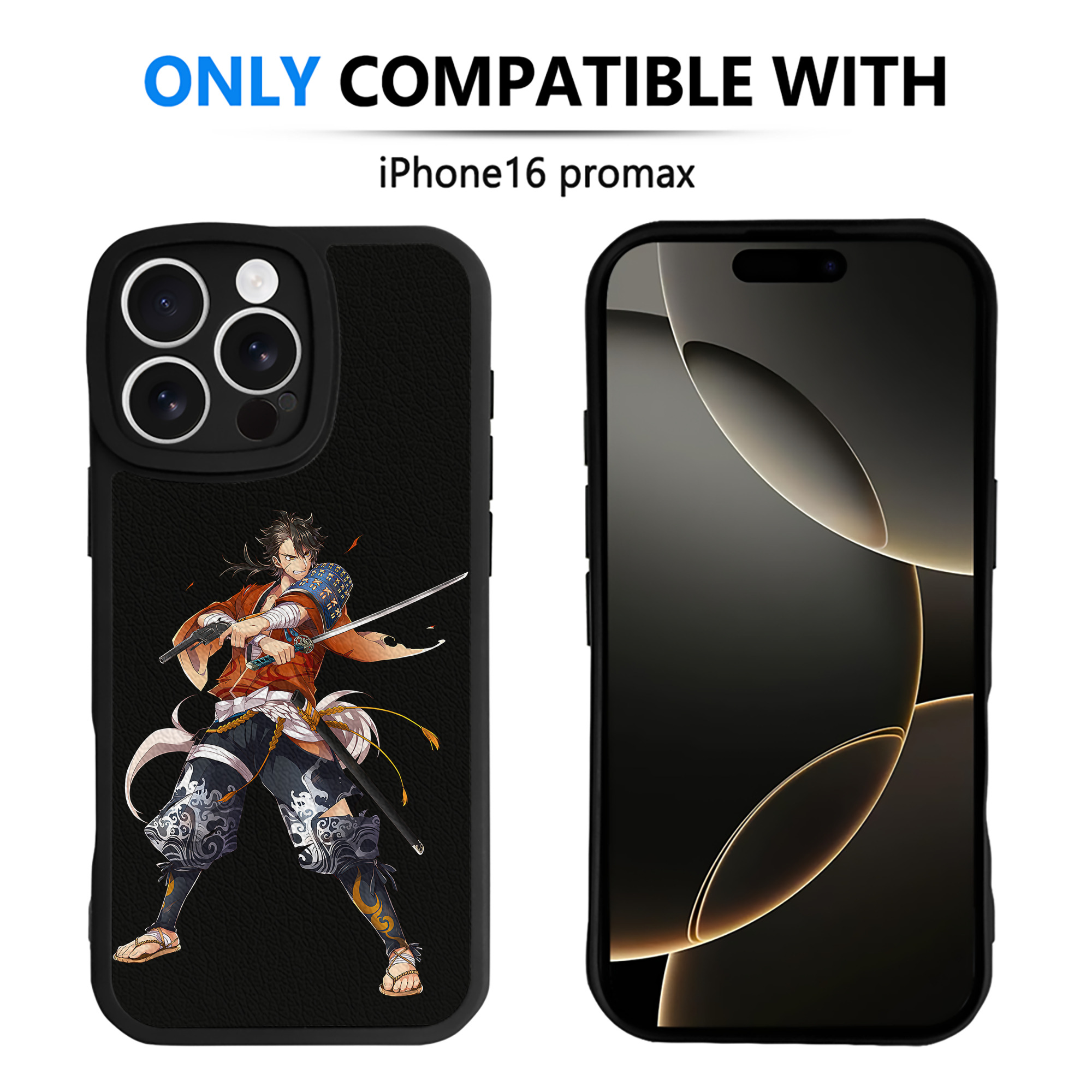 （画像用） 刀剣乱舞 Touken Ranbu 【iPhone 16シリーズ対応】シリコンスマホケース（レザー調） 材質：シリコン